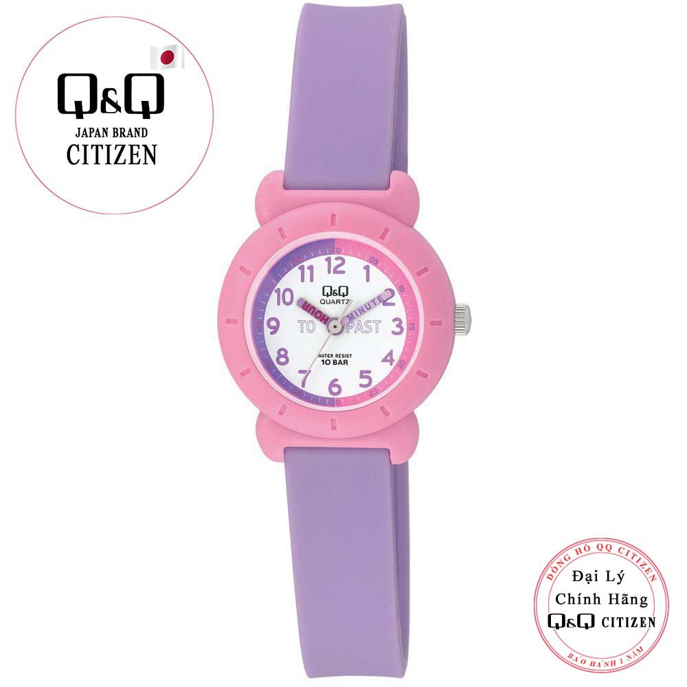 Đồng hồ trẻ em Q&Q Citizen VQ81J màu sắc dây nhựa thương hiệu Nhật Bản | BigBuy360 - bigbuy360.vn