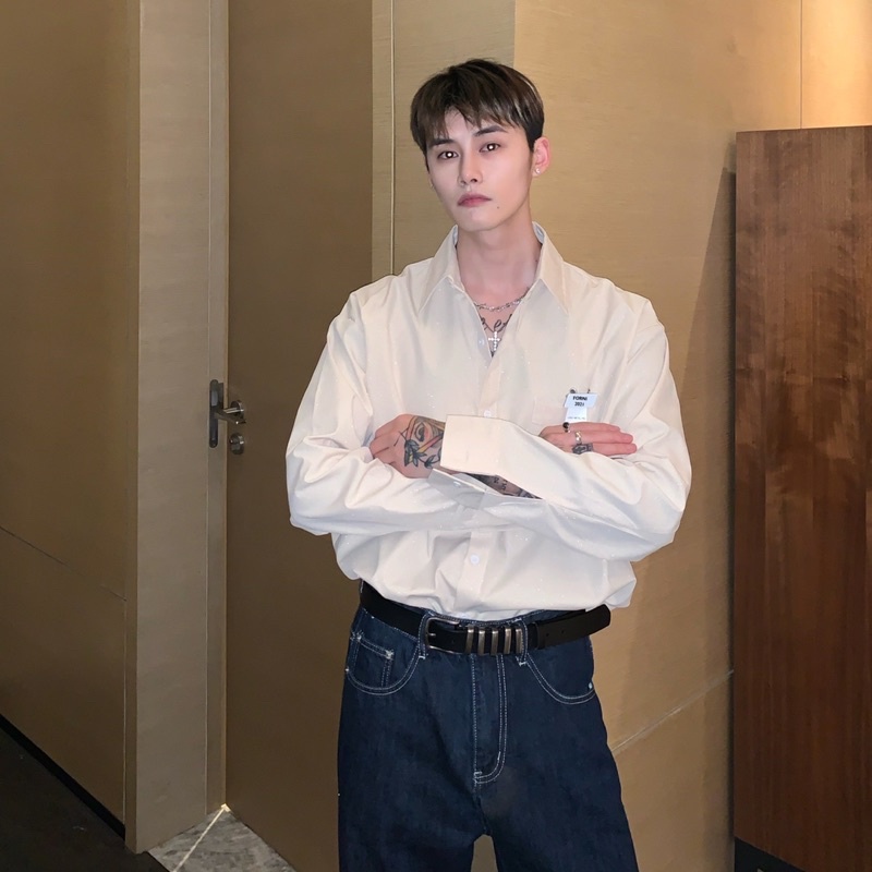 Áo Sơmi Nam Phong Cách Hàn Quốc - Play Boys