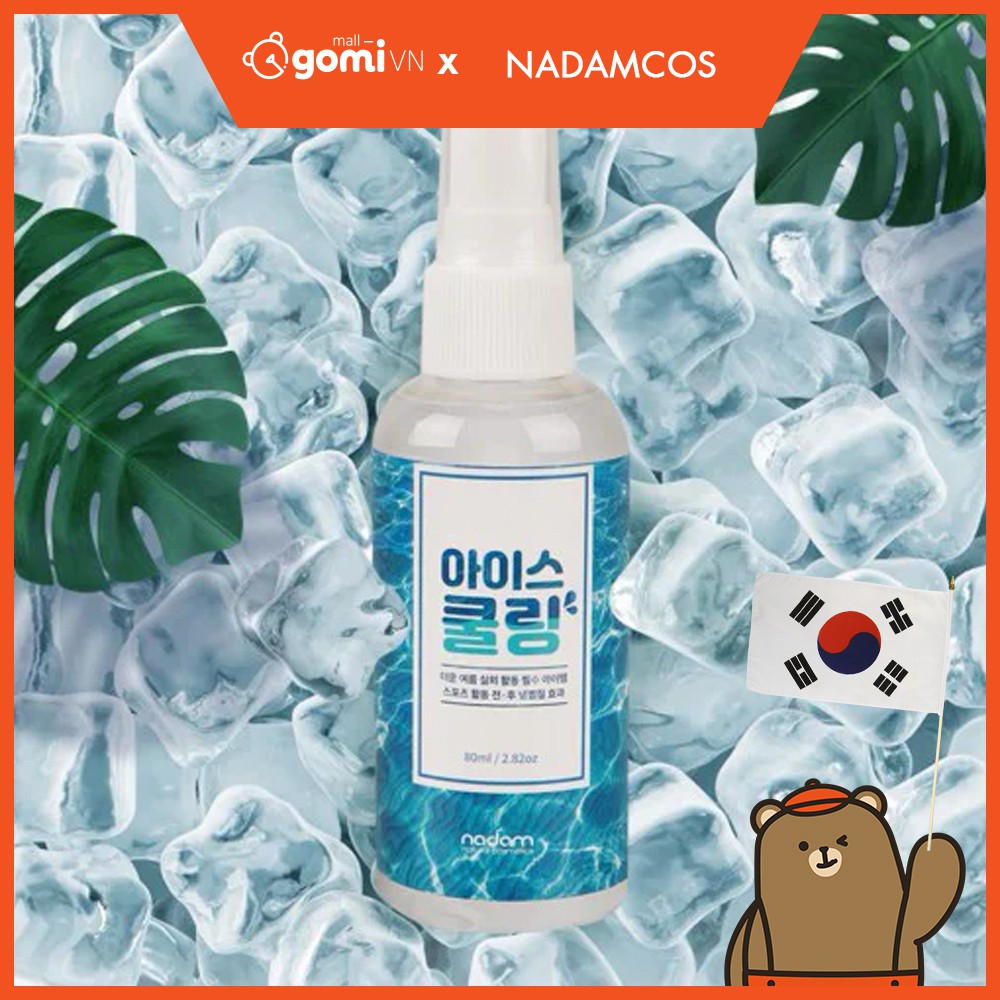Xịt Khoáng Mát Mẻ Nadamcos Ice Cooling Spray GomiMall | BigBuy360 - bigbuy360.vn