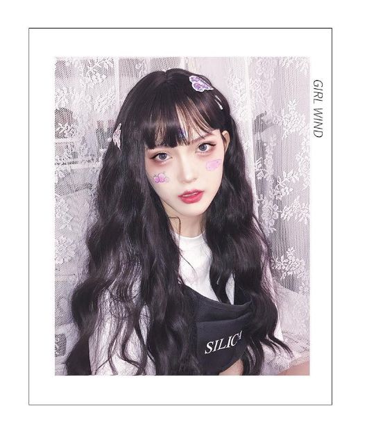 Tóc giả nguyên đầu xù ❤️❤️ FREESHIP ❤️❤️ nguyên đầu xoăn sóng 8183 tặng kèm lưới