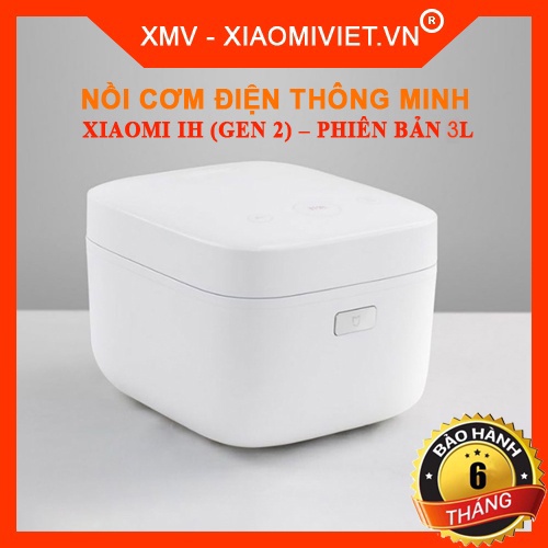 [Mã ELHADEV giảm 4% đơn 300K] Nồi cơm điện thông minh Xiaomi IH (gen 2) – Phiên bản 3L