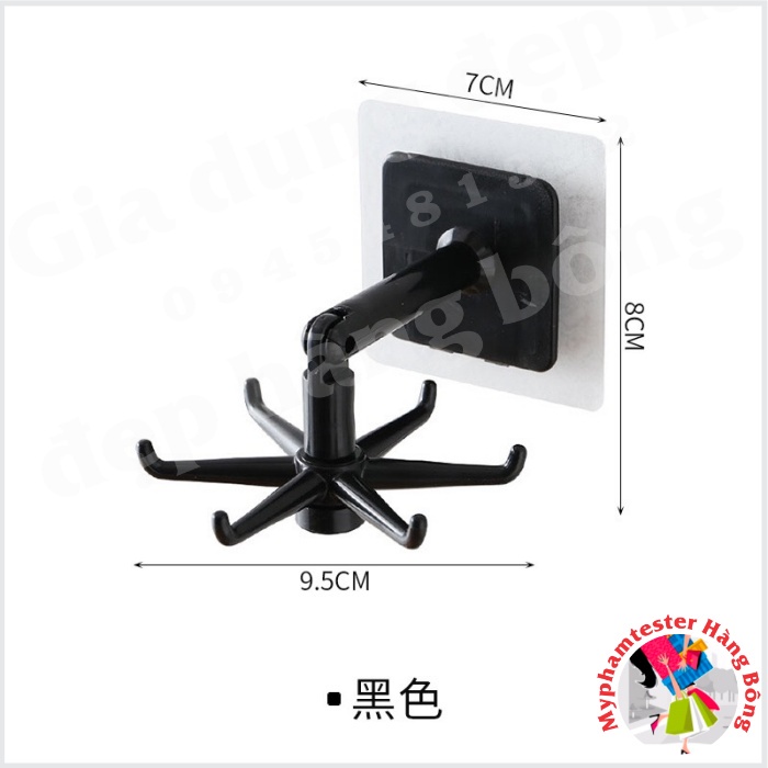 Móc treo muôi thìa đa năng siêu tiện dụng, dán cường lực