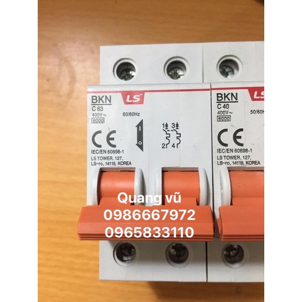 Aptomat LS hàn quốc 2 pha 32a-40a-50a-63a