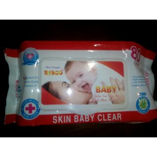 Khăn ướt 80 tờ baby risco