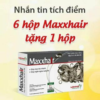 (6+1) Maxxhair  giảm rụng tóc,kích thích mọc tóc