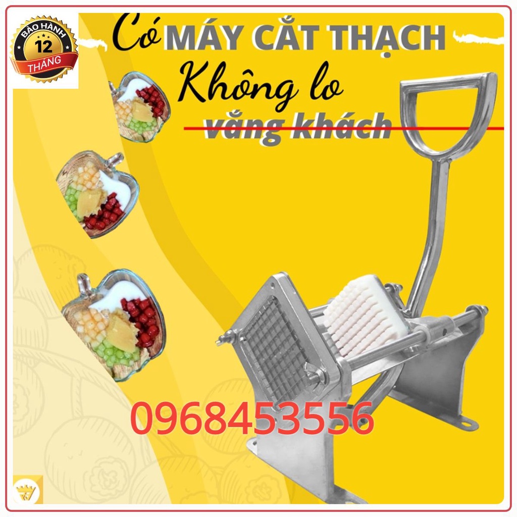 Máy Cắt Thạch Rau Củ Hạt Lựu Đủ Kích Thước Giá Rẻ Hình Thật