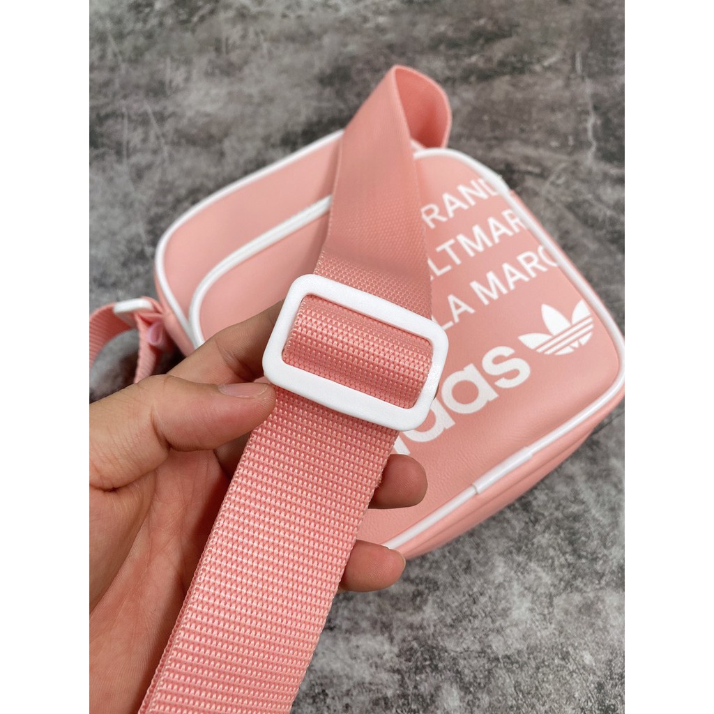 ⚡️TÚI ADIDAS⚡️Túi Đeo Chéo Adidas Vintage Mini Bag Pink Full Tag Code | BigBuy360 - bigbuy360.vn