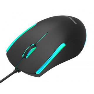 [HÀNG CHÍNH HÃNG] Chuột Máy Tính Philips SPK 9314 ĐEN USB