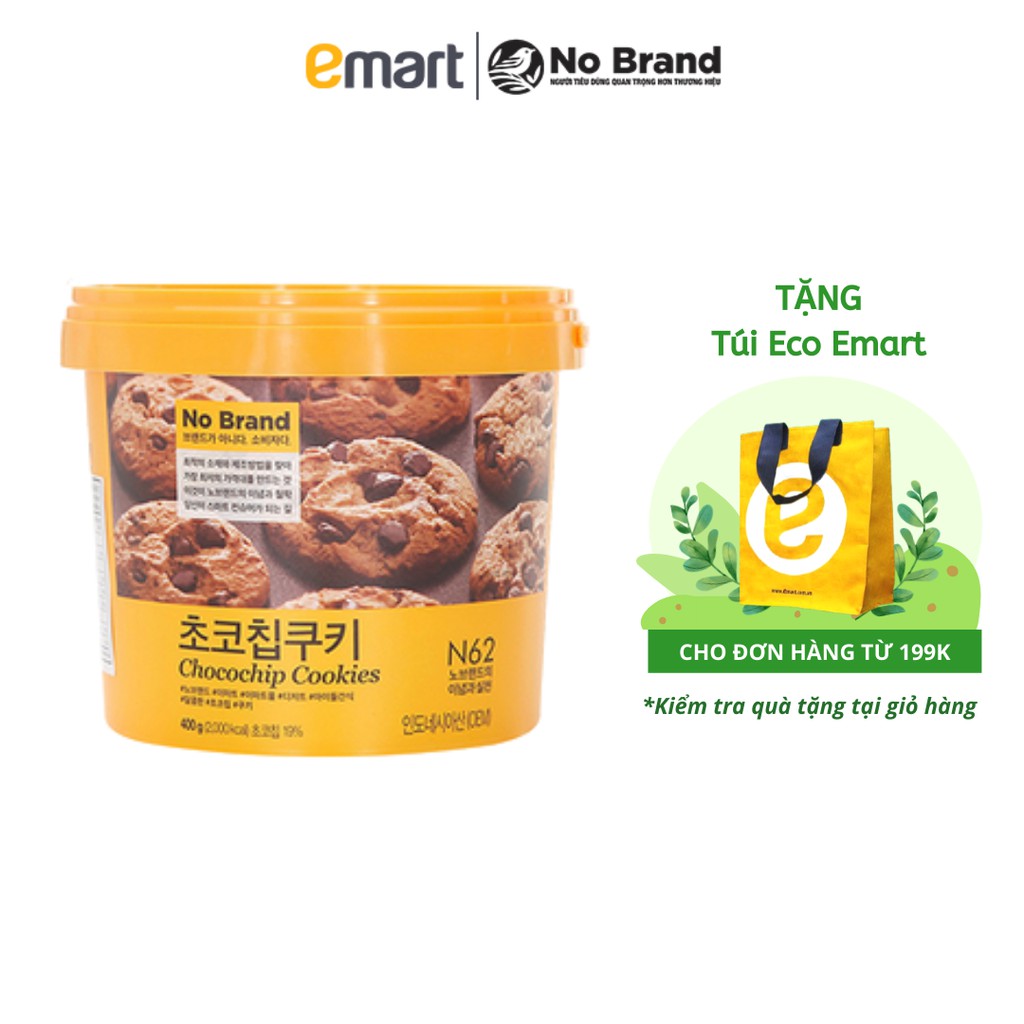 Bánh Quy Xô Chocochip No Brand Hàn Quốc 400g - Emart VN