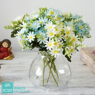 Hoa Giả Hoa Lụa - BÓ HOA DAISY NHỎ XINH