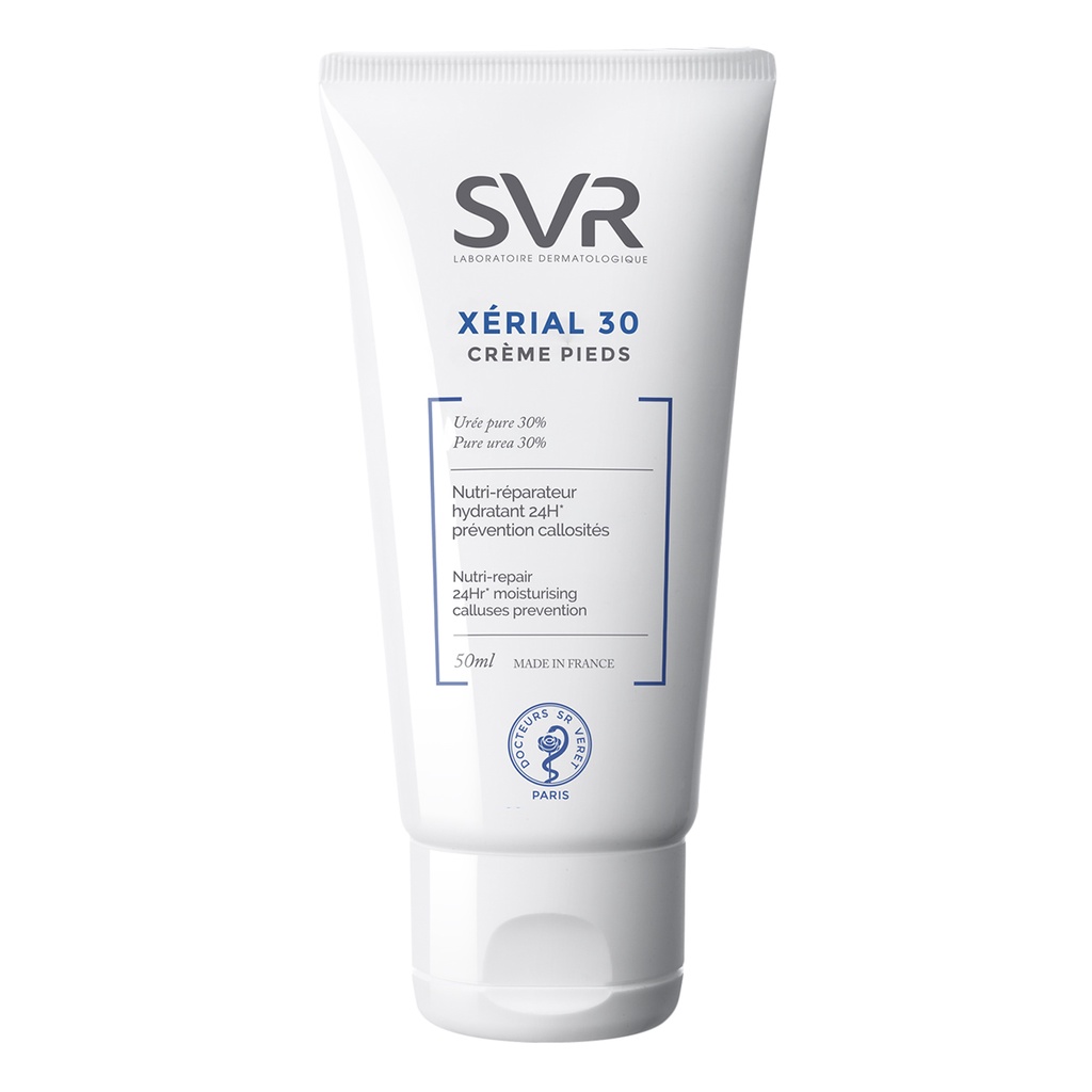 [TEM VIỆT NỮ] SVR Xerial 30 Crème Pieds 50mL - Kem Dưỡng Da Chân Rất Khô &amp; Nứt Nẻ