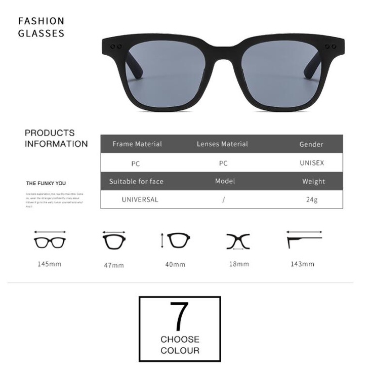 Kính Mát Gọng Kim Loại Chữ v Thời Trang Cho Nữ