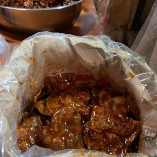 Mực rim me nhà làm