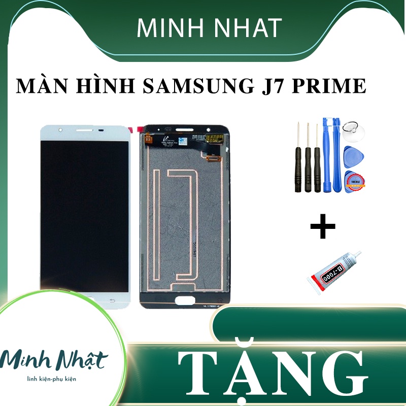 Màn hình samsung j7 prime tặng kèm bộ sửa 8 trong 1 và keo dán b7000 minhnhatmobile.