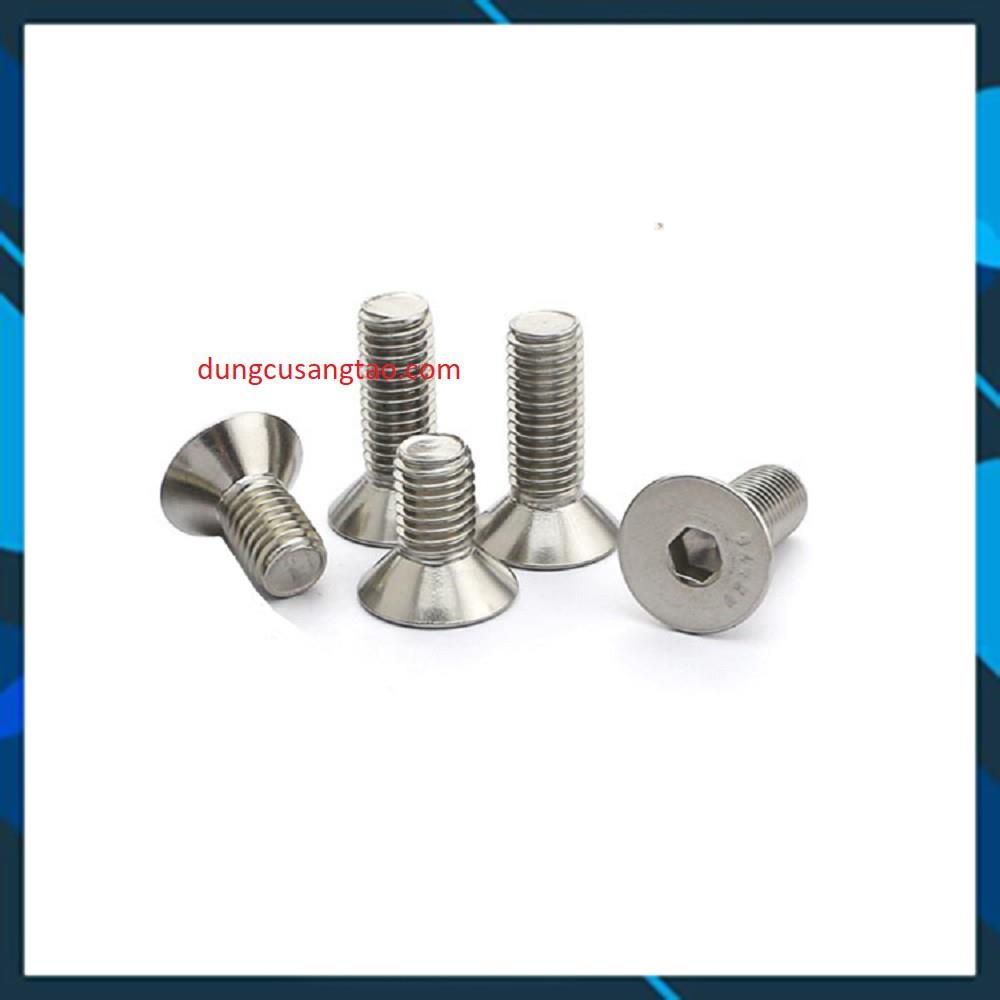 Ốc lục giác đầu phẳng-M3 M4 M5 (10 con) cao cấp