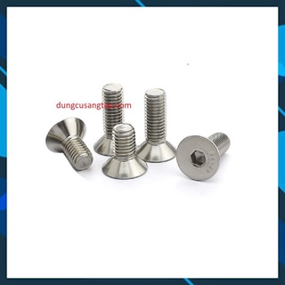 Ốc lục giác đầu phẳng-m3 m4 m5 cao cấp