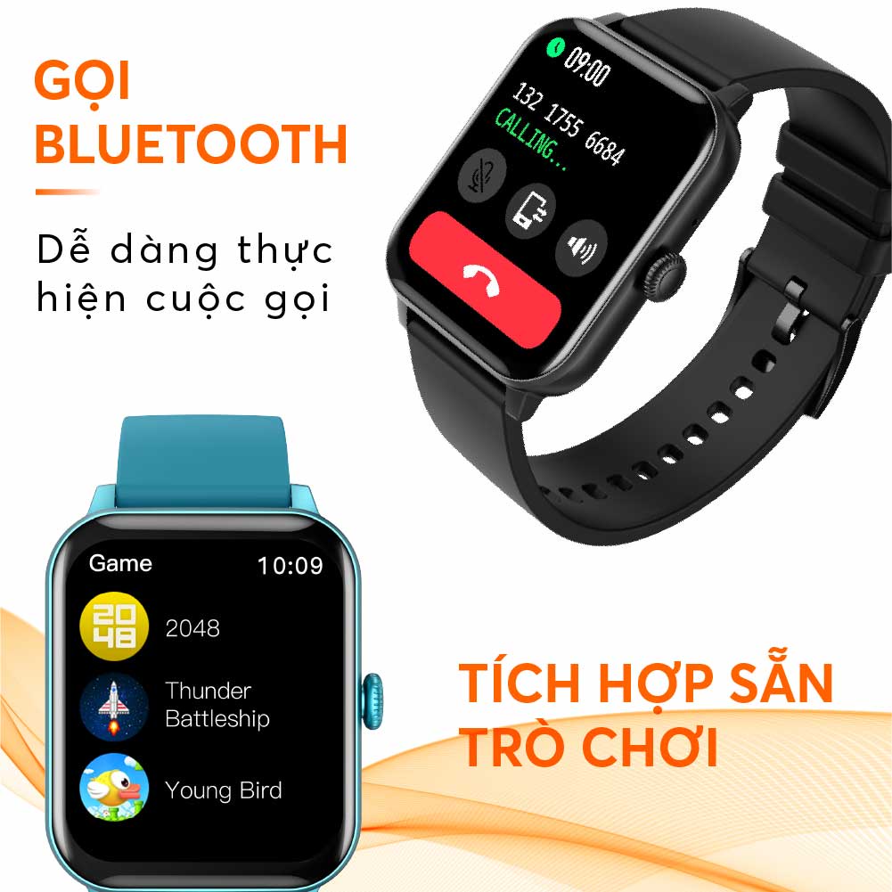Đồng hồ thông minh FireBoltt Ninja Calling - Hãng phân phối chính thức | Nghe gọi | SP02 | Đo nhịp tim, bước chân