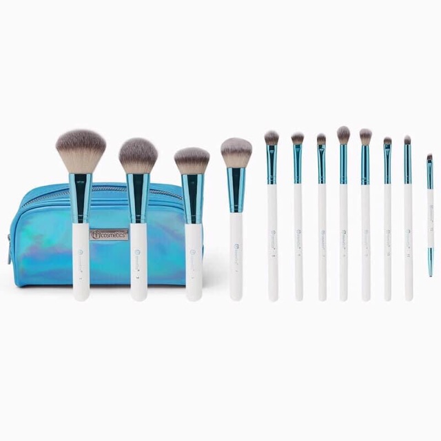 [GIÁ SHOCK] Bộ cọ 12 cây BH COSMETICS POOLSIDE CHIC BRUSH SET