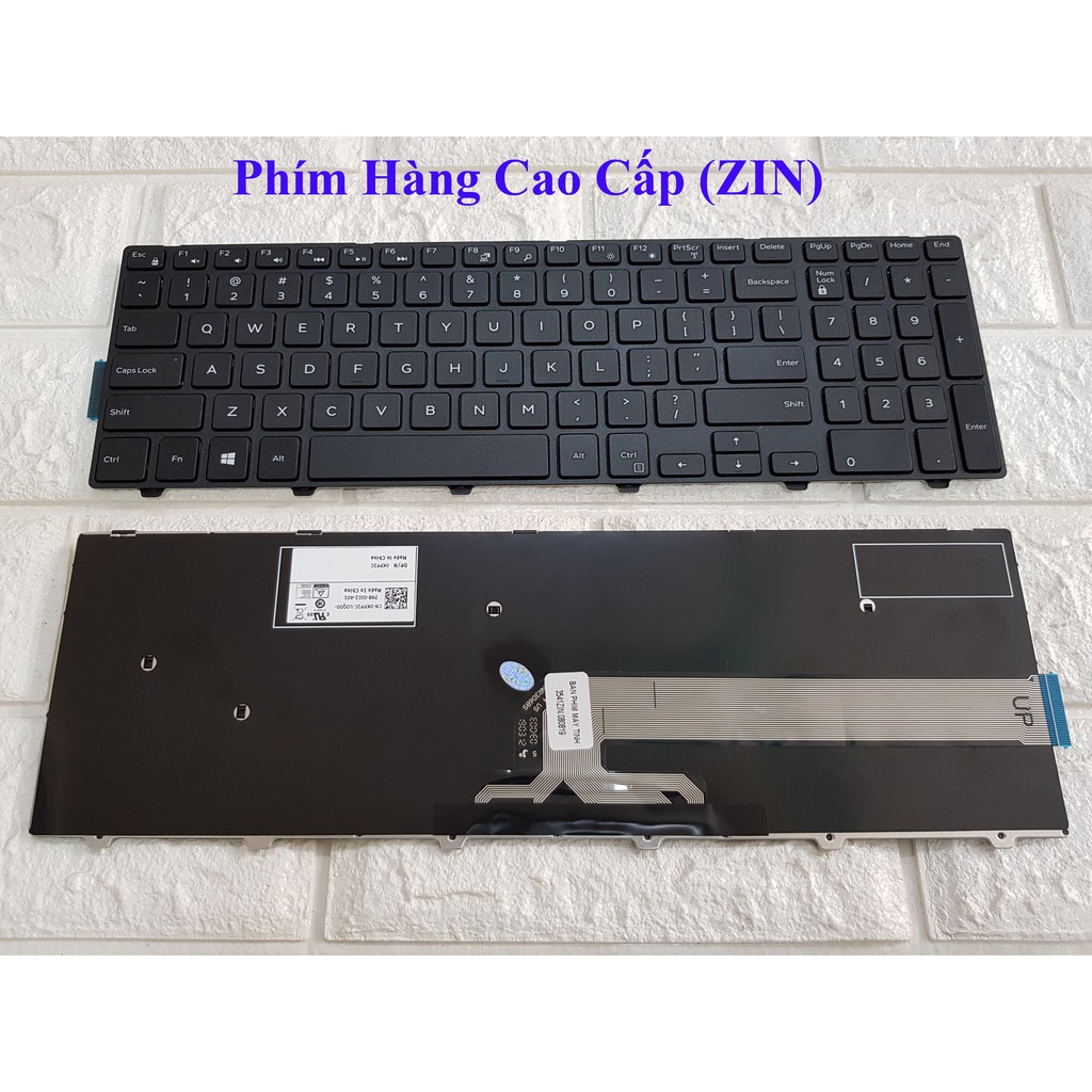 Bàn Phím Laptop Dell 3543 3558 3542 3567 3568 3559 5559 5547 5548 5551 5555 5557 5558 5559 CHẤT LƯỢNG CAO - NHẬP KHẨU