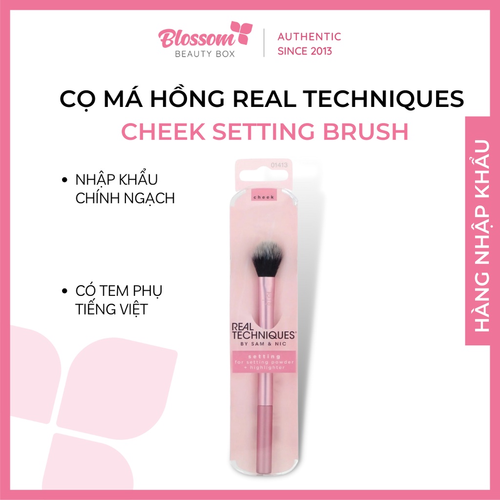 Cọ / Mút real techniques bộ cơ bản HÀNG NHẬP KHẨU