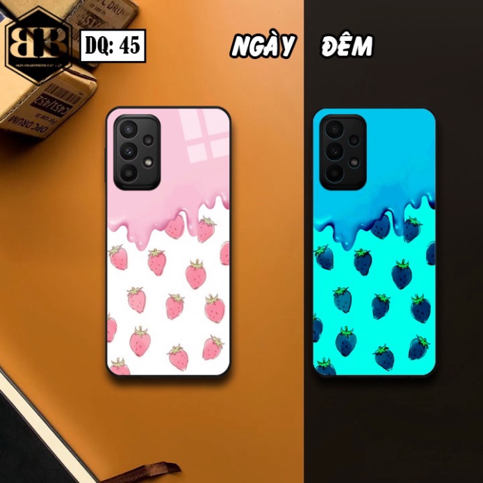 Ốp lưng kính Dạ Quang dành cho Samsung Galaxy A23 phát sáng trong đêm