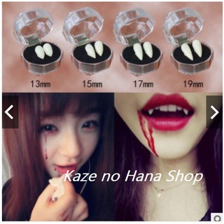 (CÓ SẴN) Răng nanh, tai elf, coslay halloween hóa trang