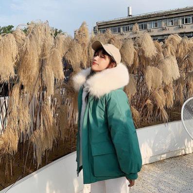 Áo khoác phao nữ đẹp lót lông dáng ngắn hàng Quảng Châu cao cấp mẫu mới nhất 2020 - AK285 (Kèm ảnh thật)