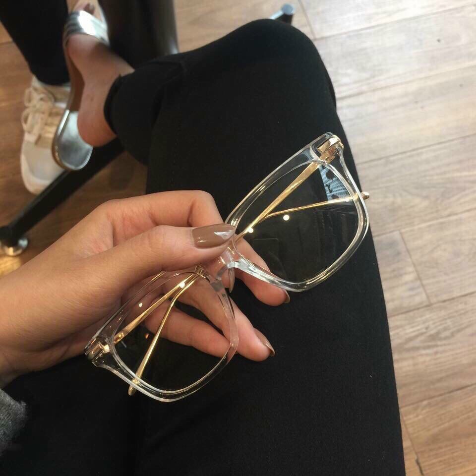 Gọng kính cận giả cận nam nữ mắt vuông gọng dẻo nhiều màu | BigBuy360 - bigbuy360.vn