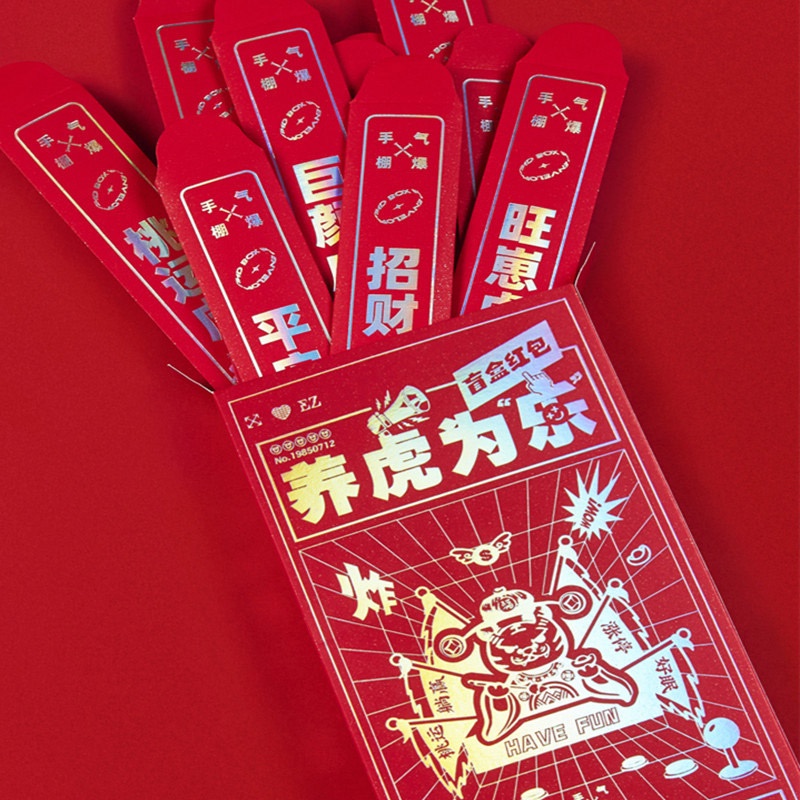 Bao lì xì đỏ may mắn Zxyouping năm mới 2022