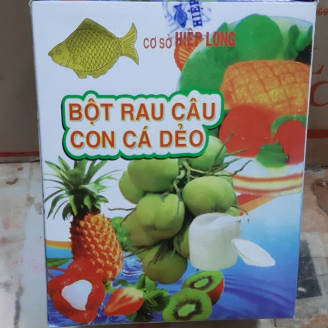 Bột Rau Câu Con Cá Dẻo 12gói