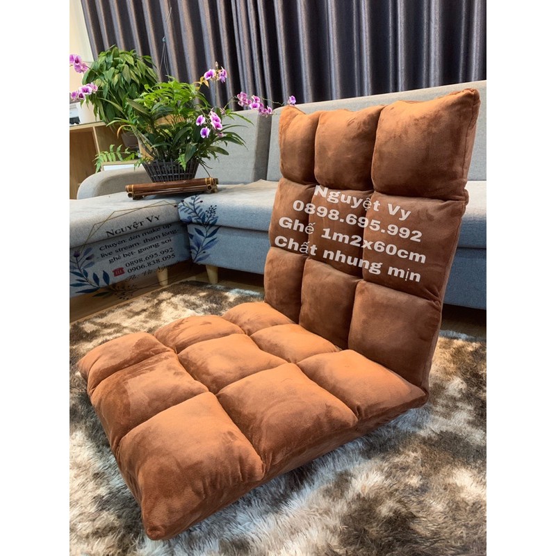 Ghế bệt tựa lưng loại to 1m2x60cm siêu dày nhung mịn rẻ đẹp nhất Hồ Chí Minh | BigBuy360 - bigbuy360.vn