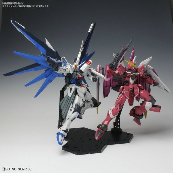 Giá trưng bày Gundam Action Base 4 Display HG RG MG Black Bandai