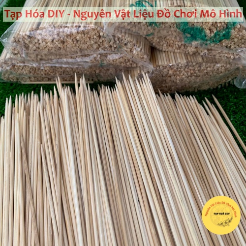 Que Xiên Thịt Nướng , Que Làm Mô Hình , Làm Đồ Handmade 20cm