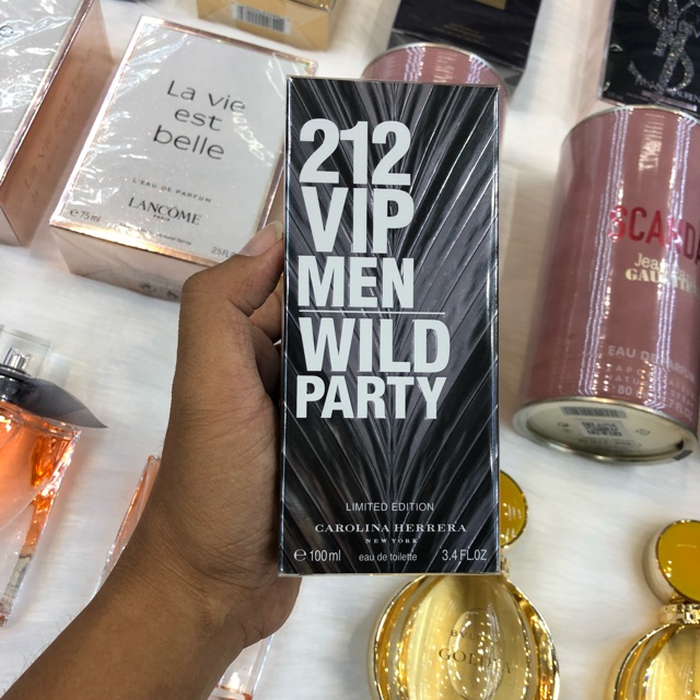 HOT Nước Hoa Nam 212 Vip Men Wild Party 100ml Cam kết chính hãng , hỗ trợ đổi trả trong 7 ngày !