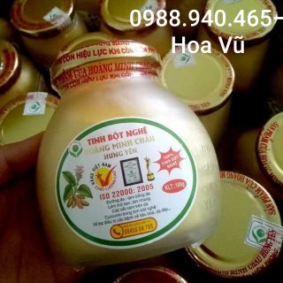Tinh bột nghệ hoàng minh châu hưng yên hũ nhỏ 100gr