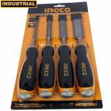 Bộ mũi đục gỗ INGCO HKTWC0401 (gồm 4 cây)