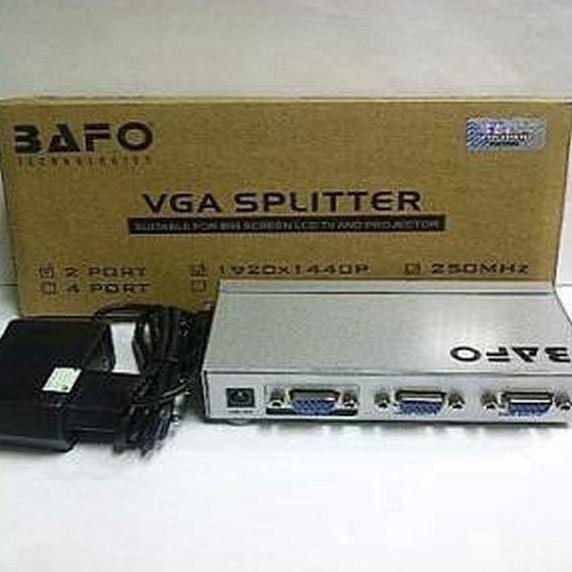 Đầu Chia Cổng Vga Bafo 1-2 250 Mhz