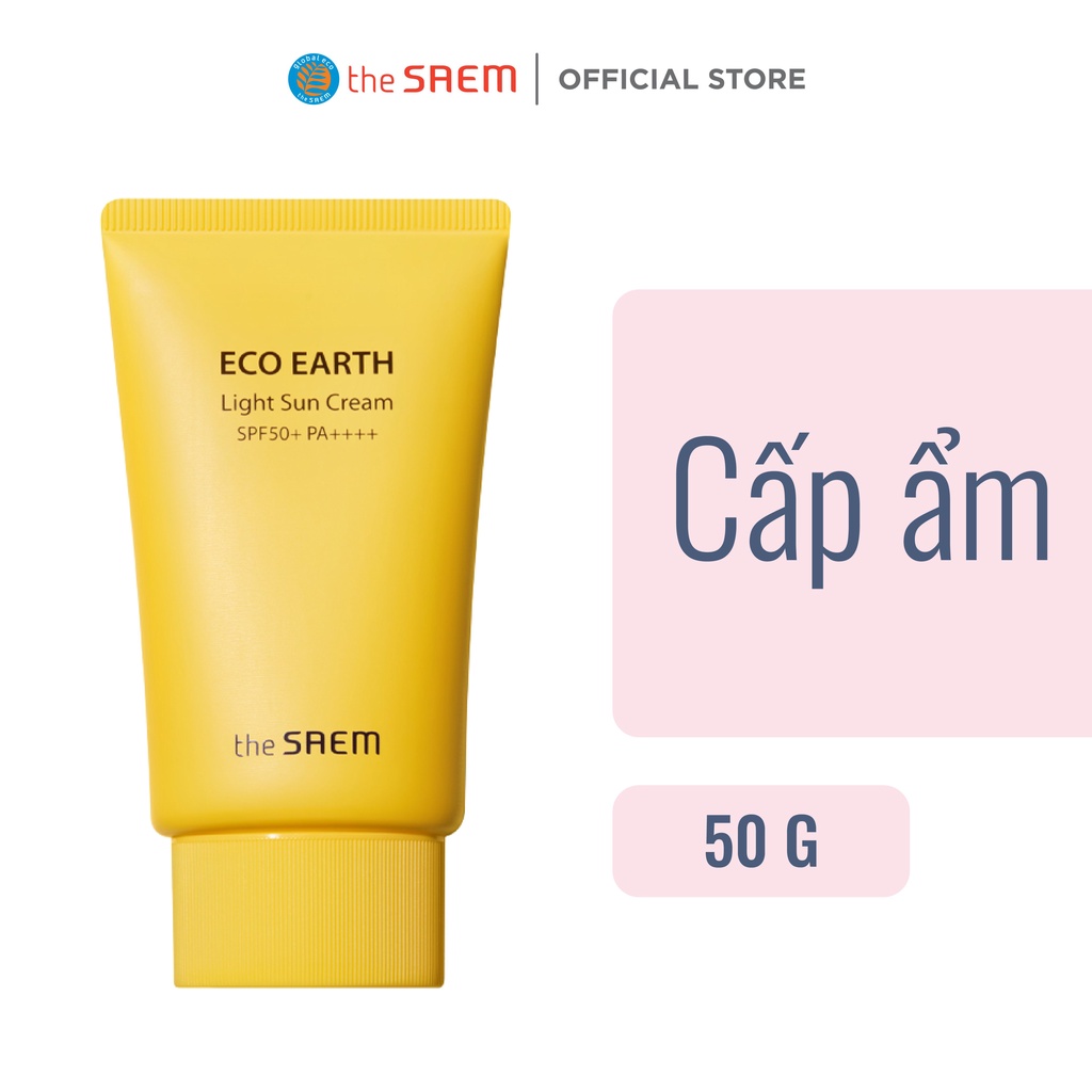 [Gift] Kem chống nắng the SAEM Eco Earth Light Sun Cream &quot;Not For Sale&quot; 50g - M3