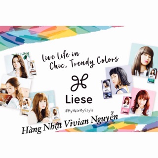 Nhuộm tóc Liese màu mới mở