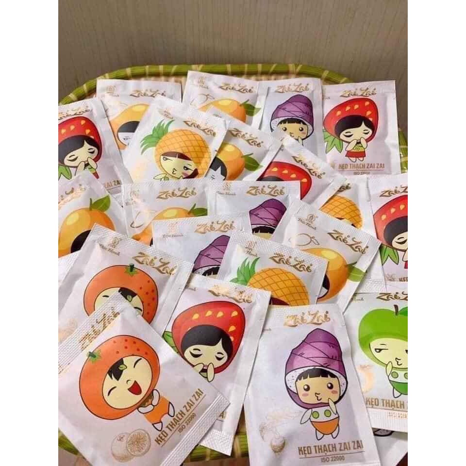 Thạch zai zai gói 400g.