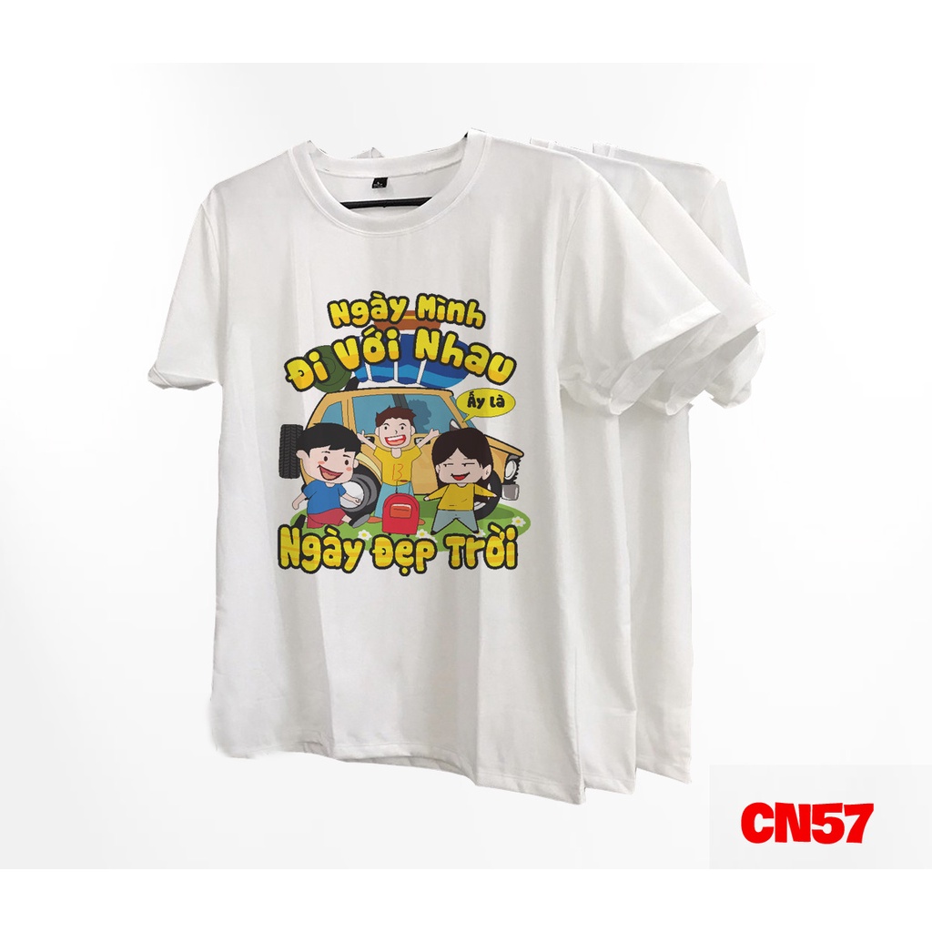 Áo Thun Nhóm Đi Biển In Ngày Mình Đi Với Nhau Là Ngày Đẹp Trời - KTQN TSHIRT AND UNIFORM