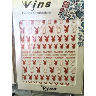 Sticker THỎ PLAYBOY( Thỏ đen ,Thỏ đen trắng ,Thỏ Vàng)