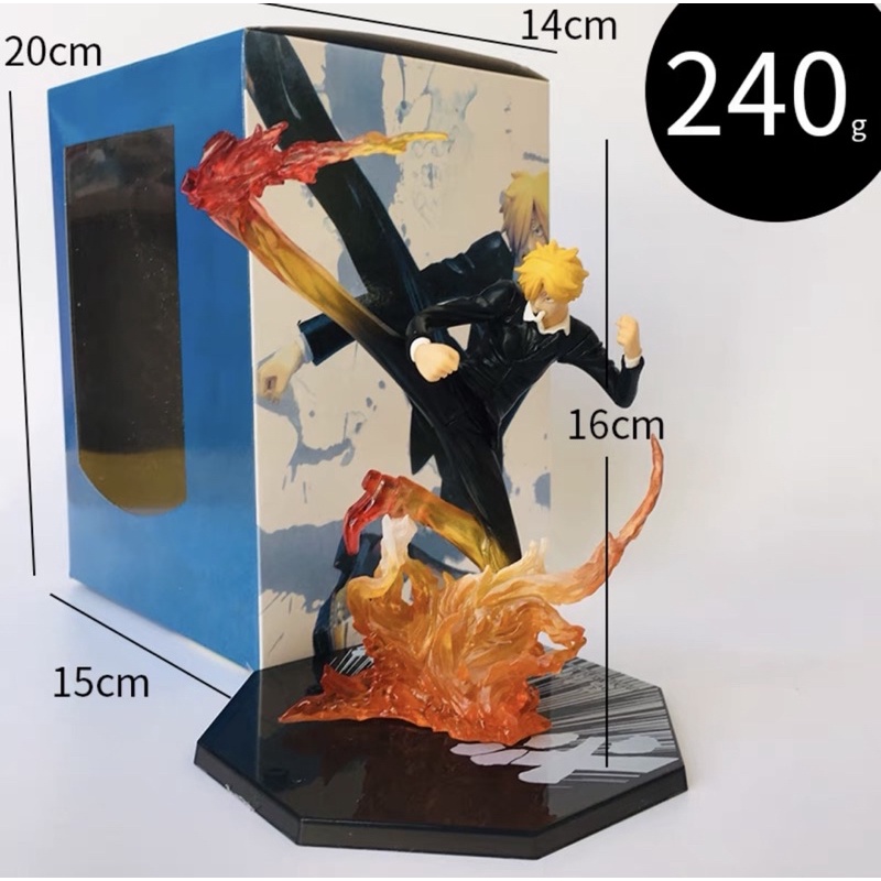 Mô hình One Piece - Mô hình Sanji 16cm bằng PVC cao cấp