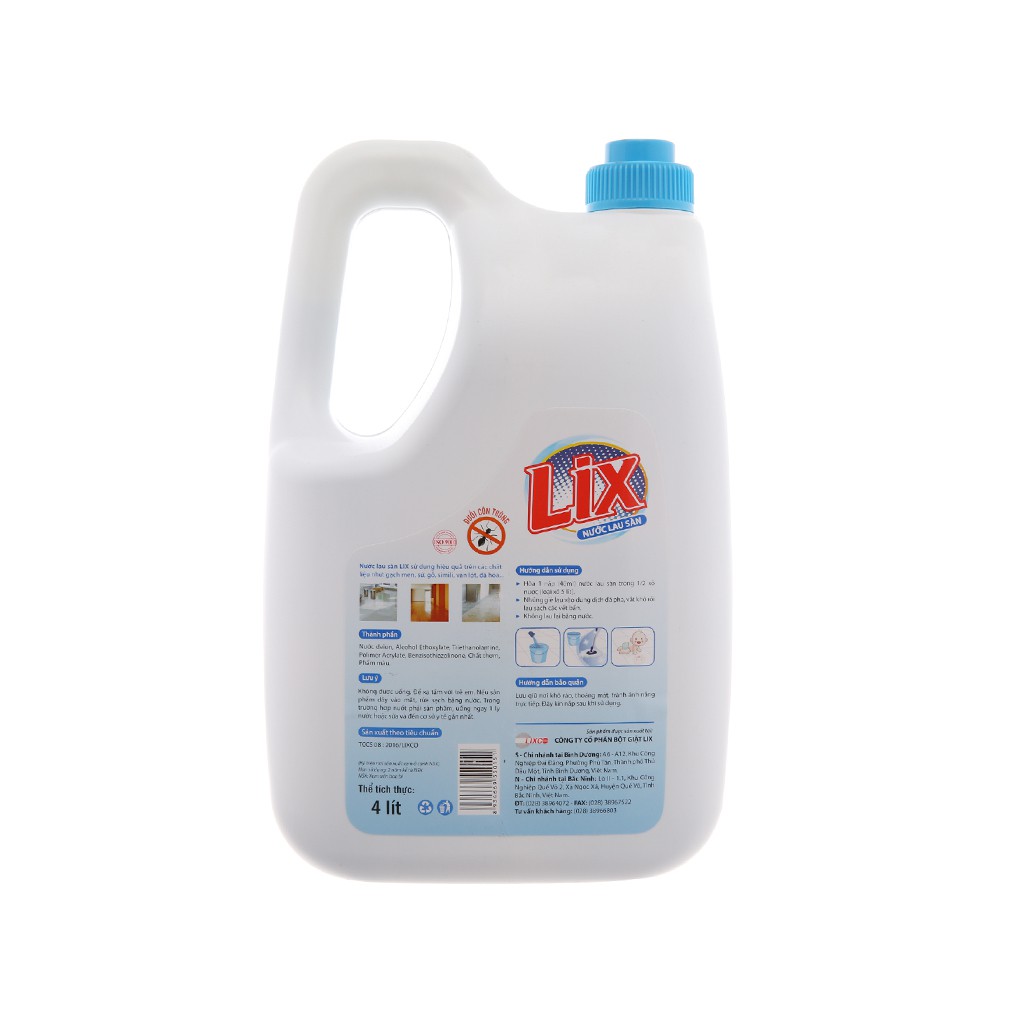 Nước Lau sàn LIX Đuổi Côn Trùng Chai 3.6L - LD360