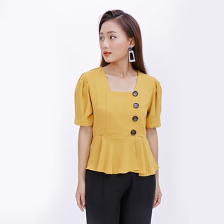 Áo Peplum Công Sở Thời Trang Eden - ASM044