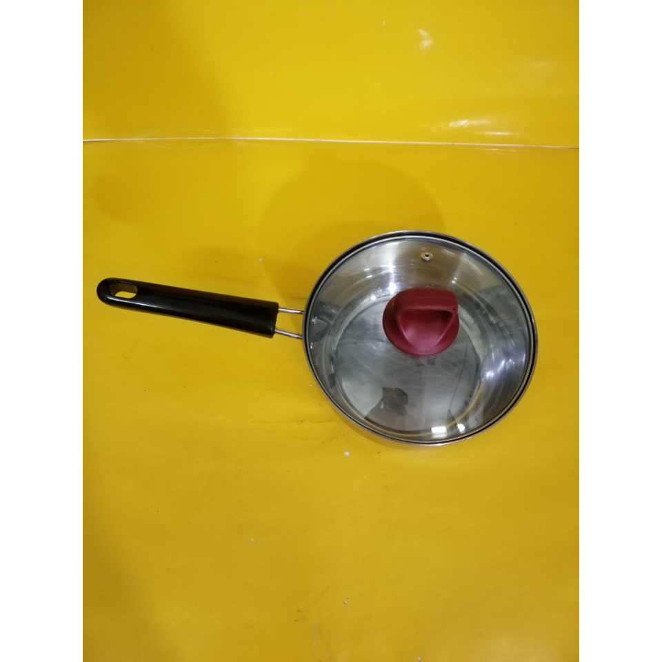 Quánh inox nội địa Nhật, size 19cm, cao 9cm (175), dùng được bếp từ