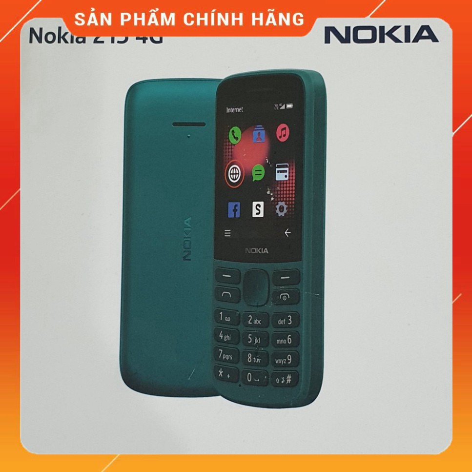 [ DEAL SỐC ] Điện Thoại Nokia 215 4G (2020) - Hàng Chính Hãng Hàng Chính Hãng FULL BOX