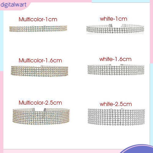 Vòng Cổ Choker Đính Đá Lấp Lánh Thời Trang Dành Cho Nữ