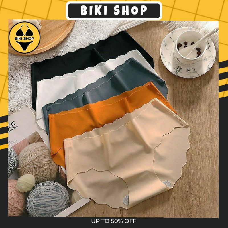 [Mã 12FASHIONSALE1 giảm 10K đơn 50K] Quần Lót Su Lượn Sóng Quần Lót Nữ Không Đường May Wavecool Biki