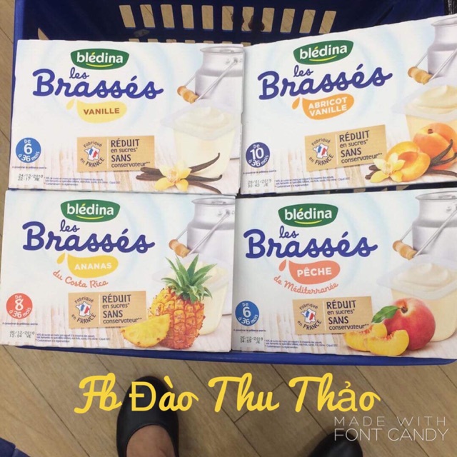 Sữa chua Bledina ít đường 